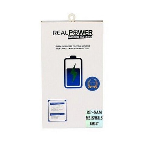 RealPower Samsung Uyumlu Galaxy M21s M217 Batarya 6000mah - Thumbnail