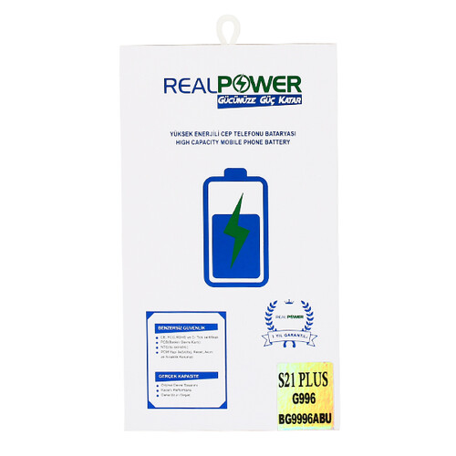 RealPower Samsung Uyumlu Galaxy S21 Plus 5g G996 Batarya 4800mAh - Thumbnail