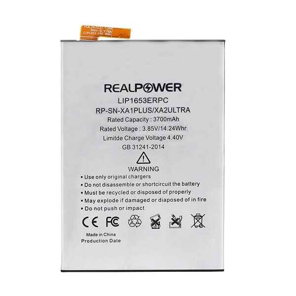 RealPower Sony Uyumlu Xperia Xa2 Ultra Batarya 3700mah