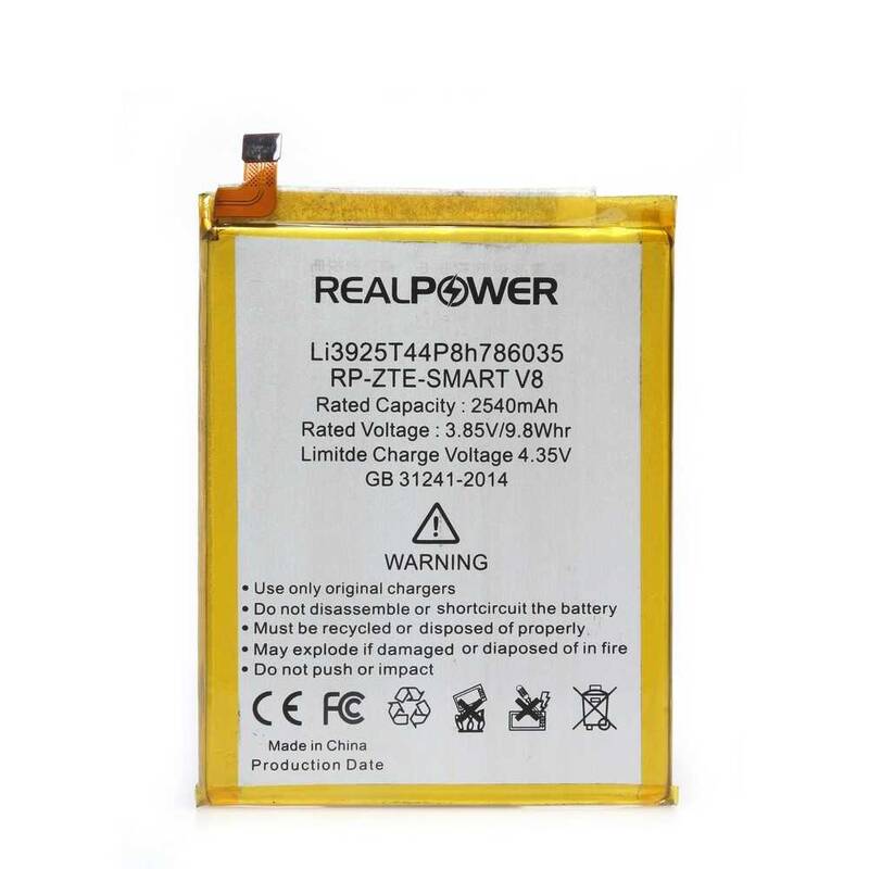 RealPower Vodafone Uyumlu 710 Smart V8 Batarya 2540mAh