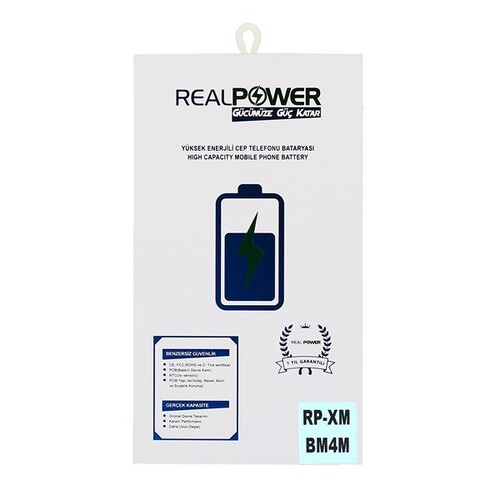 RealPower Xiaomi Uyumlu Mi 10 Pro 5g Batarya 4500mah - Thumbnail