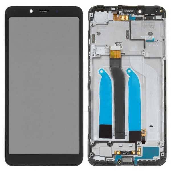 Xiaomi Uyumlu Redmi 6a Lcd Ekran Siyah Çıtalı