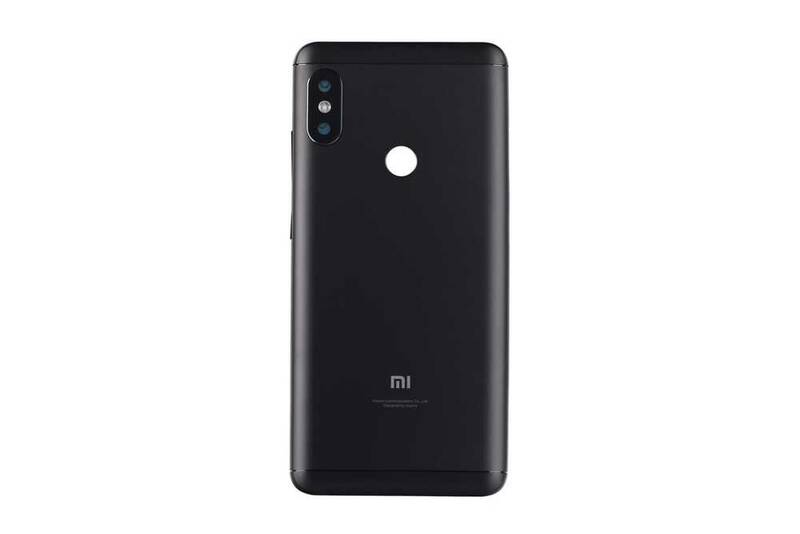 Xiaomi Uyumlu Redmi Note 5 Kasa Kapak Siyah Çıtasız