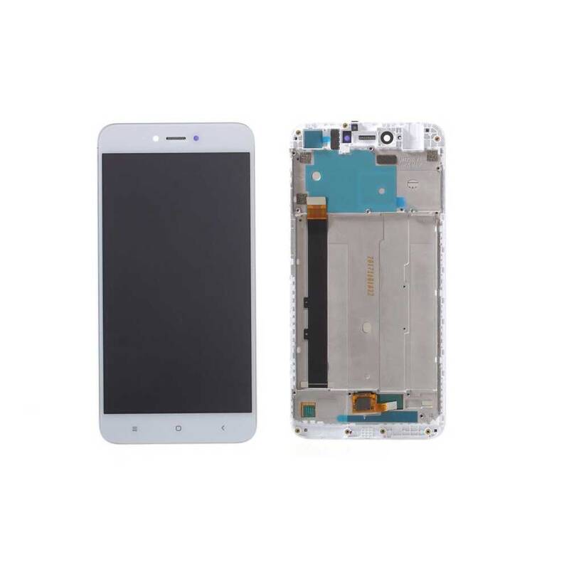 Redmi Uyumlu Note 5a Prime Lcd Ekran Beyaz Çıtalı