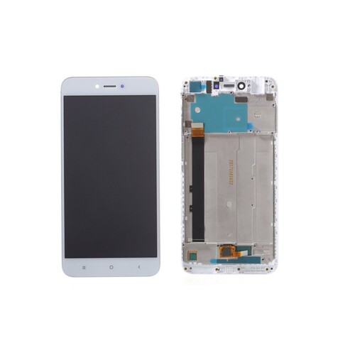 Redmi Uyumlu Note 5a Prime Lcd Ekran Beyaz Çıtalı - Thumbnail