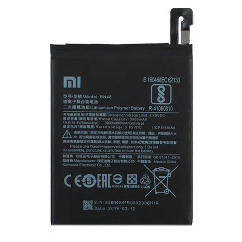 Xiaomi Uyumlu Redmi Note 6 Pro Bn48 Batarya Pil - Thumbnail