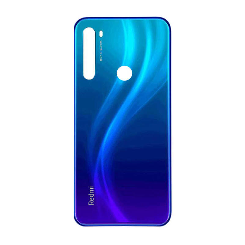 Xiaomi Uyumlu Redmi Note 8 Arka Kapak Mavi