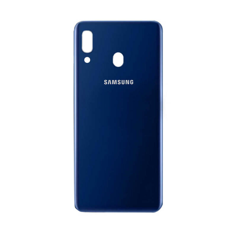 Samsung Uyumlu Galaxy A20 A205 Kasa Kapak Mavi