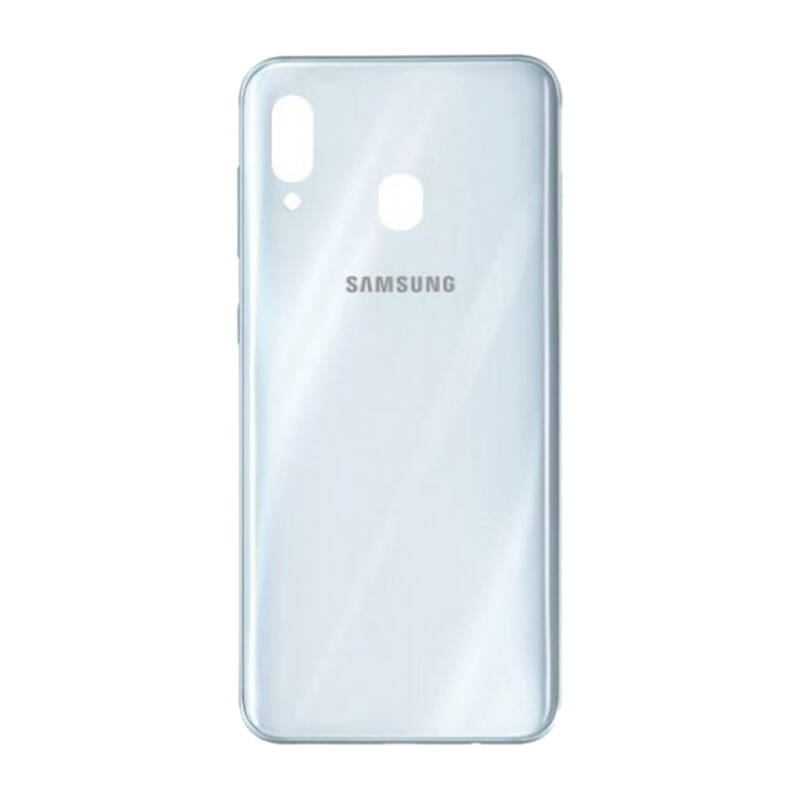Samsung Uyumlu Galaxy A30 A305 Arka Kapak Beyaz