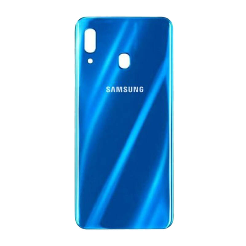 Samsung Uyumlu Galaxy A30 A305 Arka Kapak Mavi