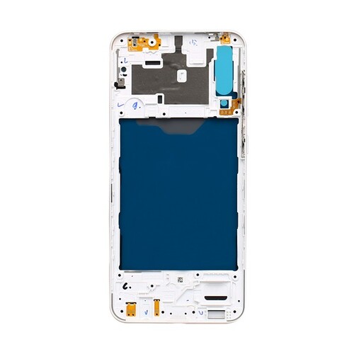 Samsung Uyumlu Galaxy A30 A305 Kasa Kapak Gri Çıtasız - Thumbnail