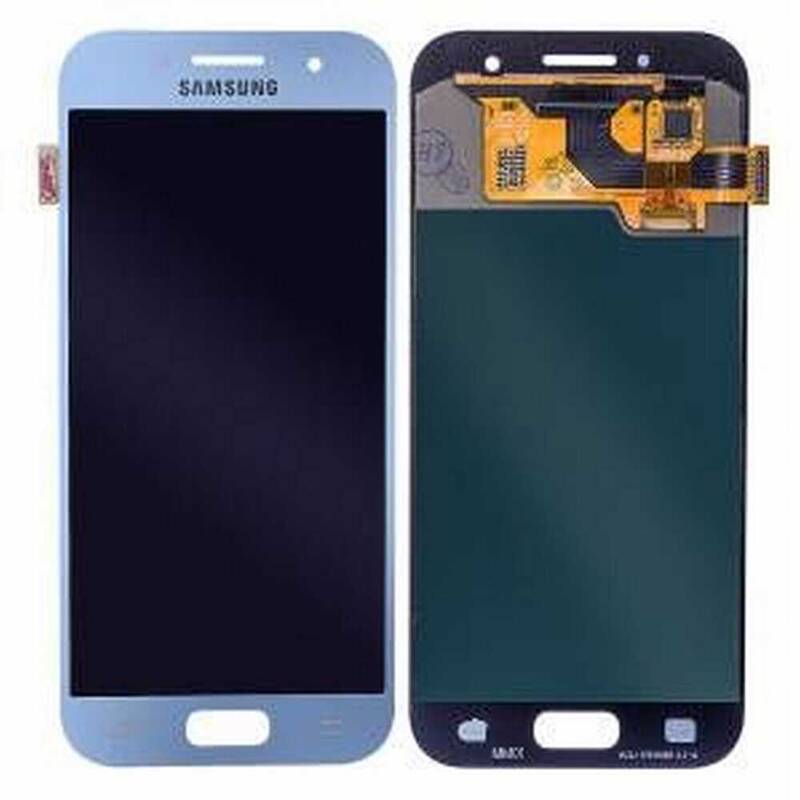 Samsung Uyumlu Galaxy A520 Lcd Ekran Mavi Servis GH97-20135C