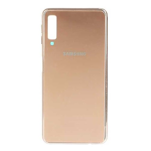 Samsung Uyumlu Galaxy A7 2018 A750 Kasa Kapak Gold - Thumbnail