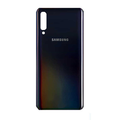 Samsung Uyumlu Galaxy A70 A705 Arka Kapak Siyah - Thumbnail