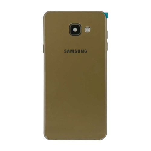 Samsung Uyumlu Galaxy A710 Kasa Kapak Gold Duos Çıtasız - Thumbnail