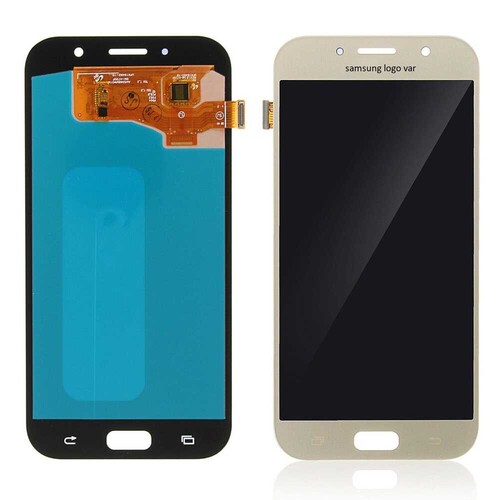 Samsung Uyumlu Galaxy A720 Lcd Ekran Gold Oled - Thumbnail