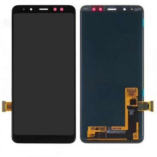 Samsung Uyumlu Galaxy A8 2018 A530 Lcd Ekran Siyah Revizyonlu - Thumbnail