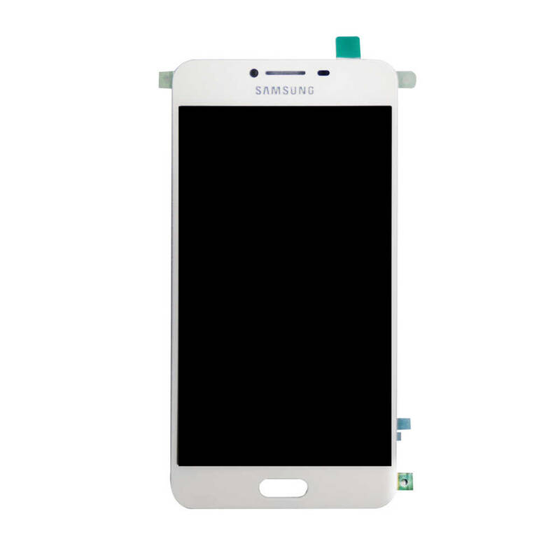 Samsung Uyumlu Galaxy C7 C7000 Lcd Ekran Beyaz Oled