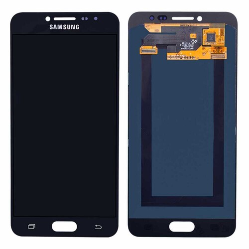 Samsung Uyumlu Galaxy C7 C7000 Lcd Ekran Siyah Servis GH97-19135B - Thumbnail