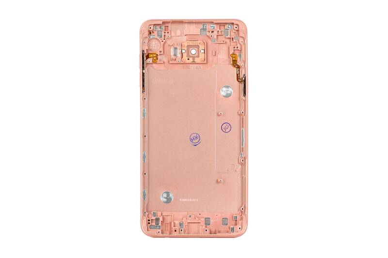 Samsung Uyumlu Galaxy C7 Pro C7010 Kasa Kapak Rose Çıtasız