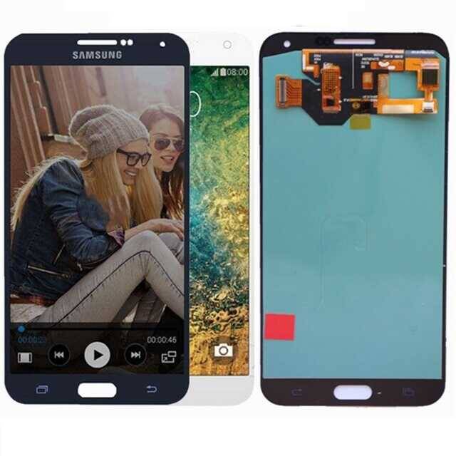 Samsung Uyumlu Galaxy E7 E700 Lcd Ekran Siyah Oled