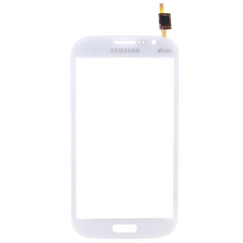 Samsung Uyumlu Galaxy Grand I9080 I9082 Touch Beyaz Çıtasız