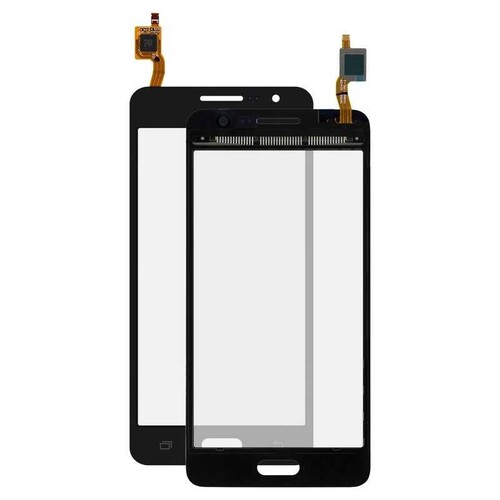 Samsung Uyumlu Galaxy Grand Prime G530 Dokunmatik Siyah No Duos Çıtasız - Thumbnail