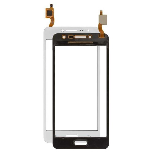 Samsung Uyumlu Galaxy Grand Prime Plus G532 Dokunmatik Beyaz Çıtasız - Thumbnail