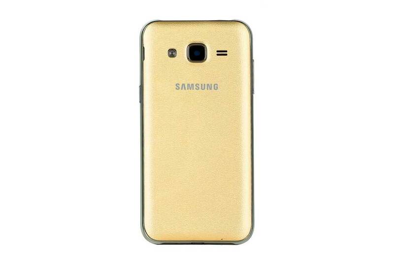 Samsung Uyumlu Galaxy J2 J200 Kasa Kapak Gold No Duos Çıtasız