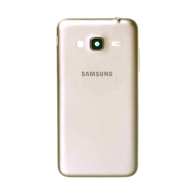 Samsung Uyumlu Galaxy J3 J320 Kasa Kapak Gold No Duos Çıtasız