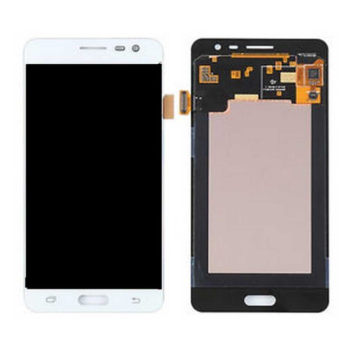 Samsung Uyumlu Galaxy J3 Pro 2016 J3110 Lcd Ekran Beyaz Servis GH97-18977B - Thumbnail