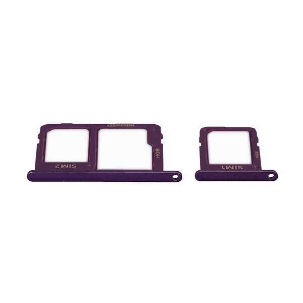 Samsung Uyumlu Galaxy J4 J400 Sim Kart Tepsisi Violet