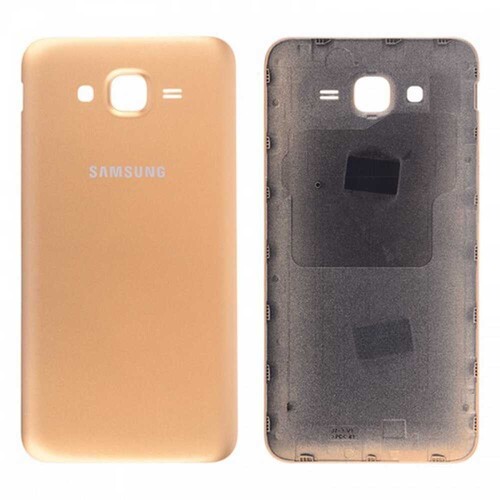 Samsung Uyumlu Galaxy J5 J500 Arka Kapak Gold - Thumbnail