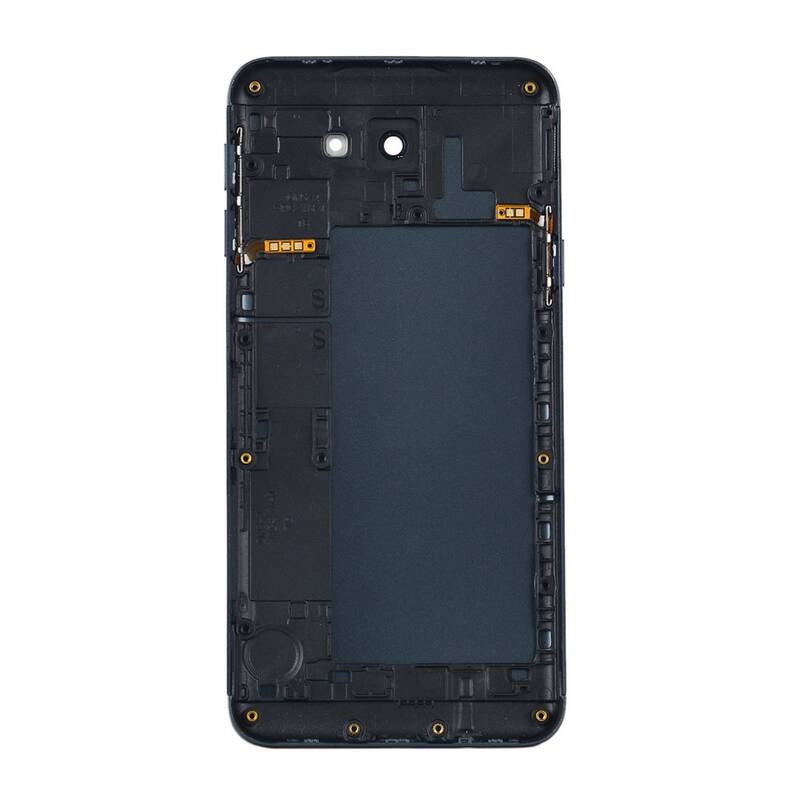 Samsung Uyumlu Galaxy J5 Prime G570 Kasa Kapak Siyah Çıtalı