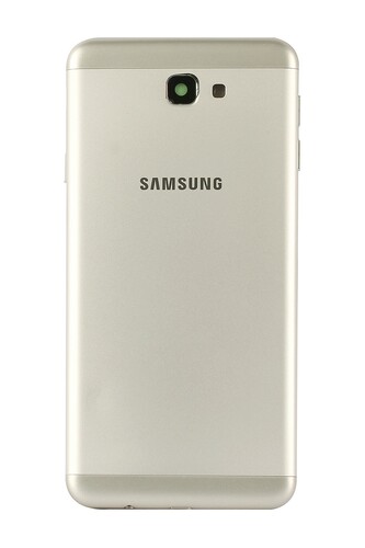 Samsung Uyumlu Galaxy J7 Prime G610 Kasa Kapak Beyaz Çıtalı - Thumbnail