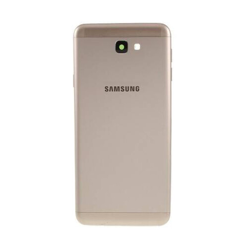 Samsung Uyumlu Galaxy J7 Prime G610 Kasa Kapak Gold Çıtasız - Thumbnail