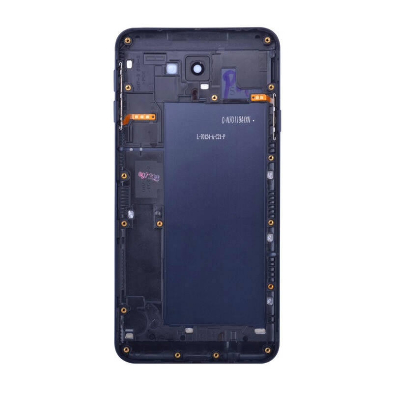 Samsung Uyumlu Galaxy J7 Prime G610 Kasa Kapak Siyah Çıtasız