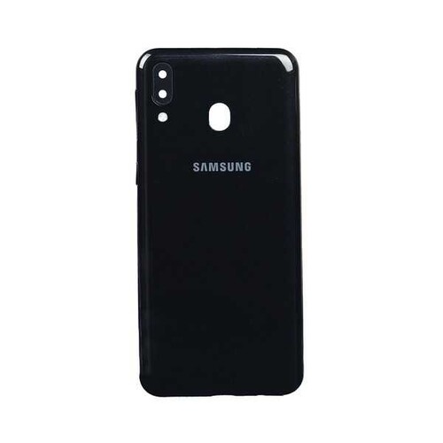 Samsung Uyumlu Galaxy M20 M205 Kasa Kapak Siyah - Thumbnail