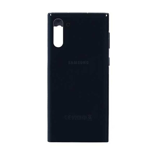 Samsung Uyumlu Galaxy Note 10 N970 Kasa Kapak Siyah Çıtalı - Thumbnail