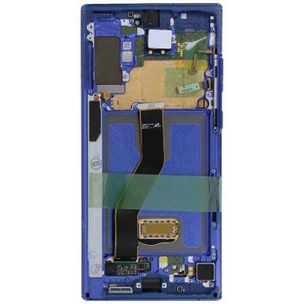 Samsung Uyumlu Galaxy Note 10 Plus N975 Lcd Ekran Mavi Servis Gh82-20838d