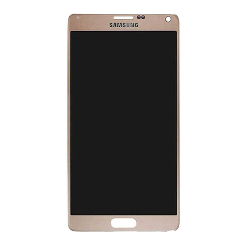 Samsung Uyumlu Galaxy Note 4 N910 Lcd Ekran Gold Revizyonlu