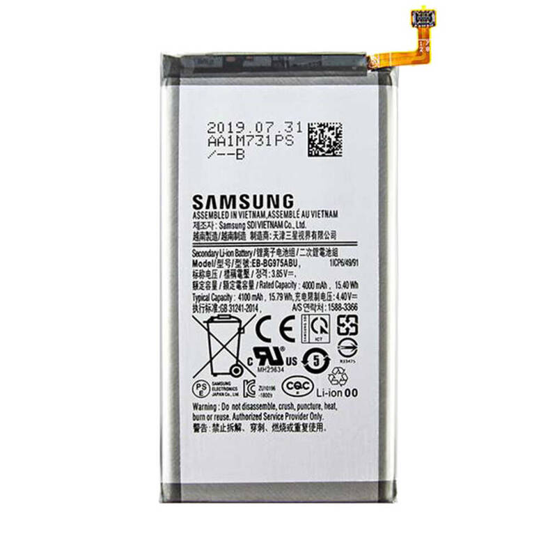 Samsung Uyumlu Galaxy S10 Plus G975 Batarya Servis EB-BG975ABU