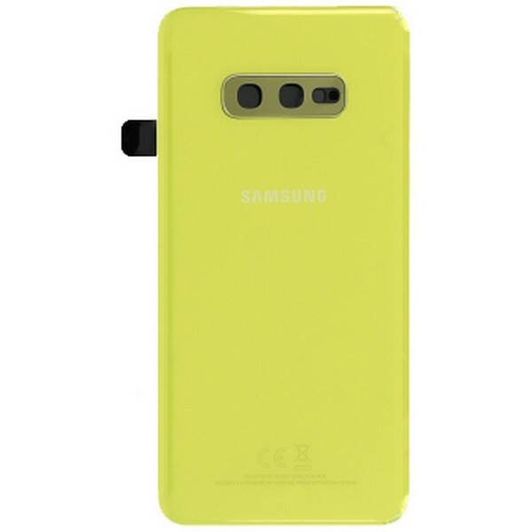 Samsung Uyumlu Galaxy S10e G970 Arka Kapak Sarı