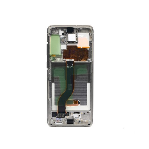 Samsung Uyumlu Galaxy S20 Plus 5g G986 Lcd Ekran Beyaz Servis Gh82-22145b - Thumbnail