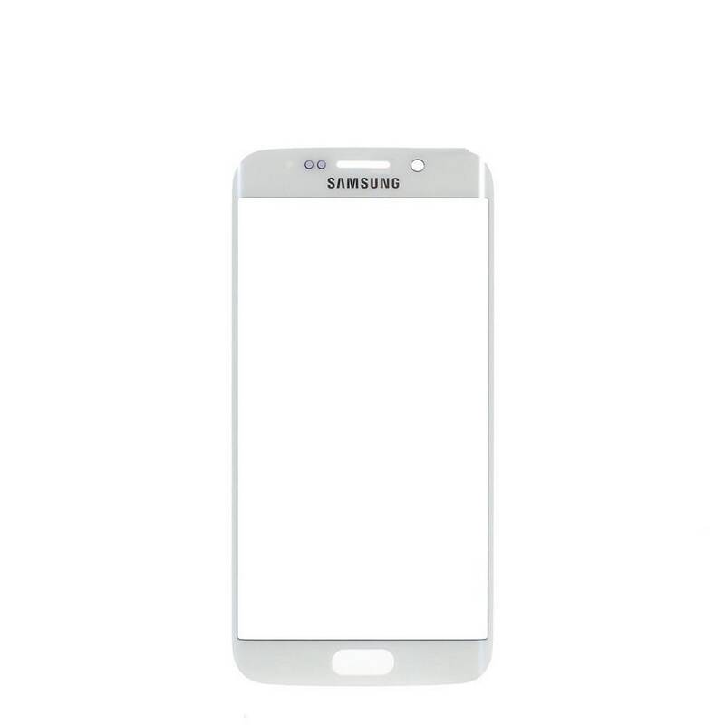 Samsung Uyumlu Galaxy S6 Edge G925 Touch Beyaz Çıtasız