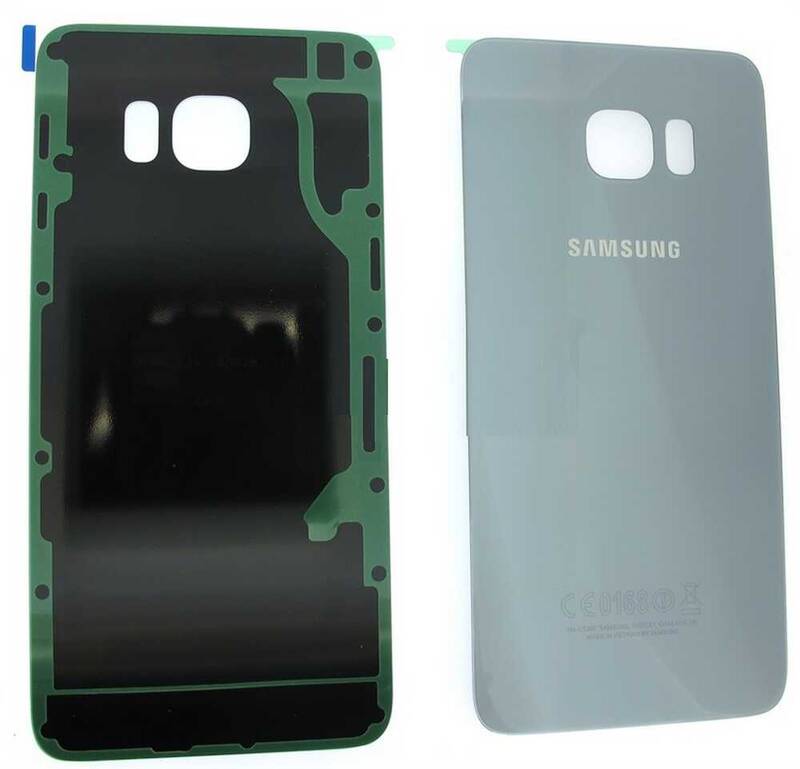 Samsung Uyumlu Galaxy S6 Edge Plus G928 Arka Kapak Gümüş