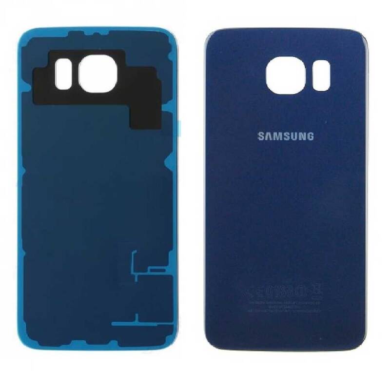 Samsung Uyumlu Galaxy S6 G920 Arka Kapak Mavi