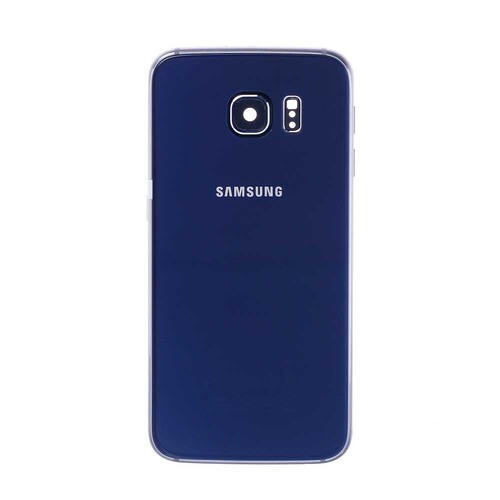 Samsung Uyumlu Galaxy S6 G920 Kasa Kapak Siyah Çıtasız - Thumbnail