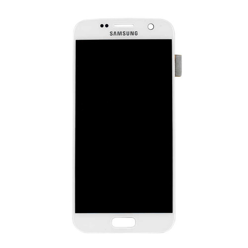 Samsung Uyumlu Galaxy S7 G930 Lcd Ekran Beyaz Oled - Thumbnail