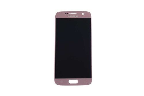 Samsung Uyumlu Galaxy S7 G930 Lcd Ekran Rose Servis GH07-18523E - Thumbnail